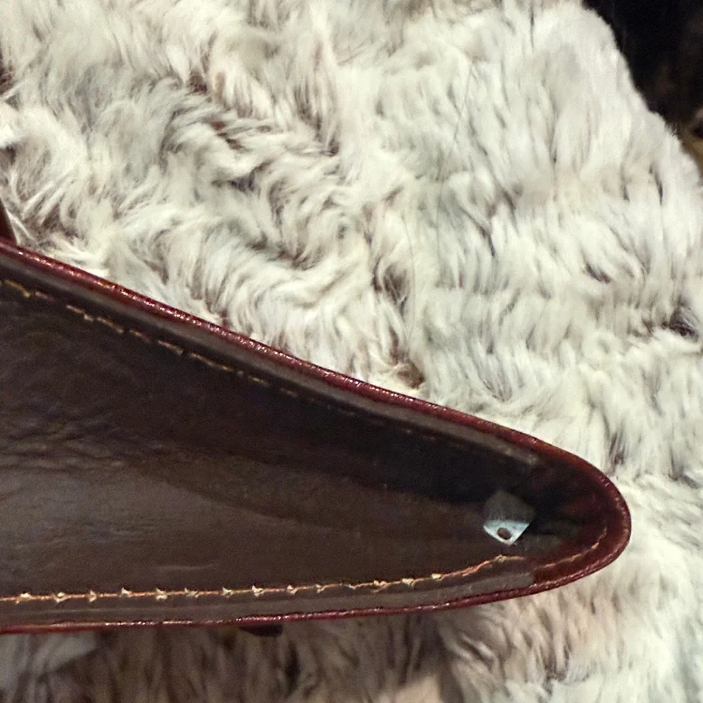 American West Leather & Hair-on Phone or Cigarette Case with Studs - Picture 9 of 9